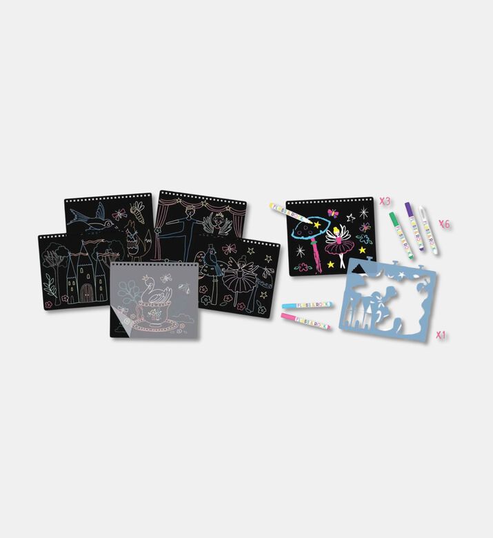 Floss and Rock Enchanted Chalkboard Sketchbk, Packshot View