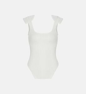 بلوزة بدون أكمام مع كتافات