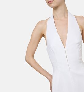 Halter Collar Mini Dress