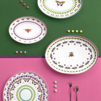 Amazzonia Oval Porcelain Plate