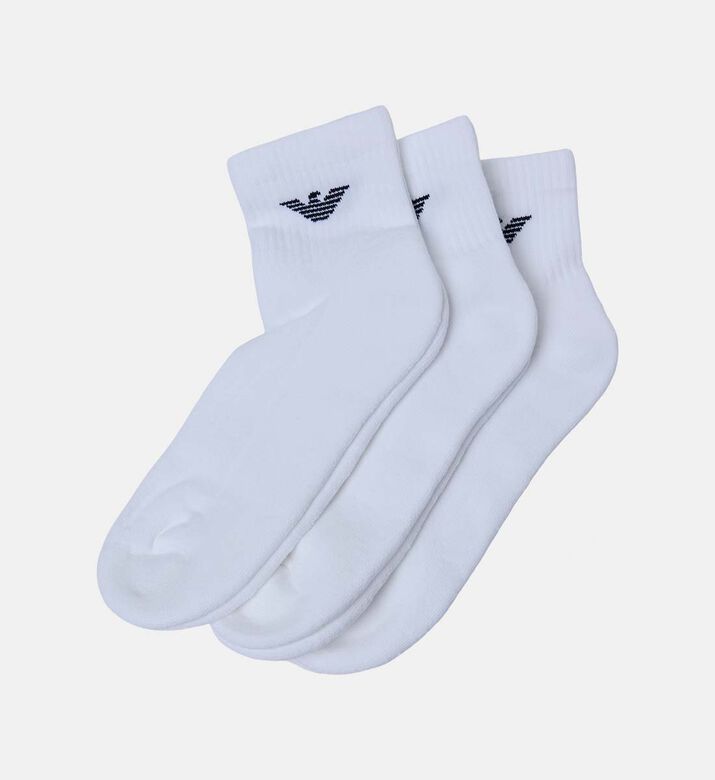Emporio Armani Socks, White, Packshot View