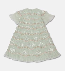 Needle & Thread Dress Daisy, Light-green, 4y, Packshot View