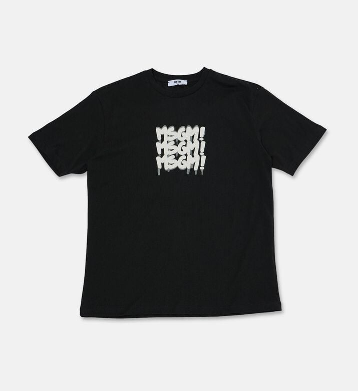 M S G M Logo-print Short-sleeve T-shirt, Packshot View