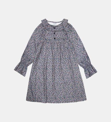 Dalida Cotton Flowery Dress