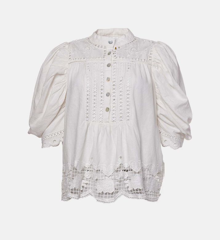 Romantic Richelieu Embroidery Blouse Romantic Richelieu Embroidery Blouse