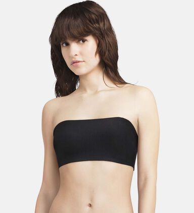 Sleeveless Padded Cups Bandeau Top