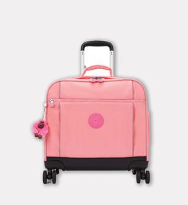 Kipling Printed Wheeled School Trolley, Packshot View