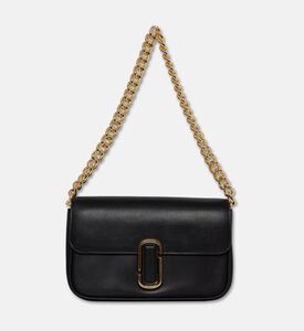 Marc Jacobs Monogram Leather Shoulder Bag, Black, Packshot View