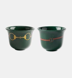 Silsal Fares 6-piece Arabic Coffee Cup Set, Packshot View