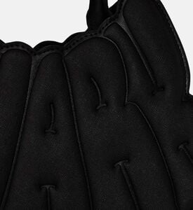 Shark Word Hobo Handbag