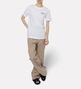 Marni Logo-print Short-sleeve T-shirt, Model View