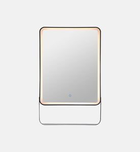 Home Deco and More Rectangular Lighted Bathroom Shelf Mirror, Packshot View