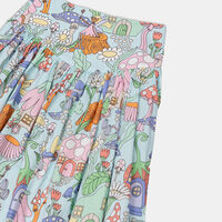 Fairy Tale-inspired Print Skirt