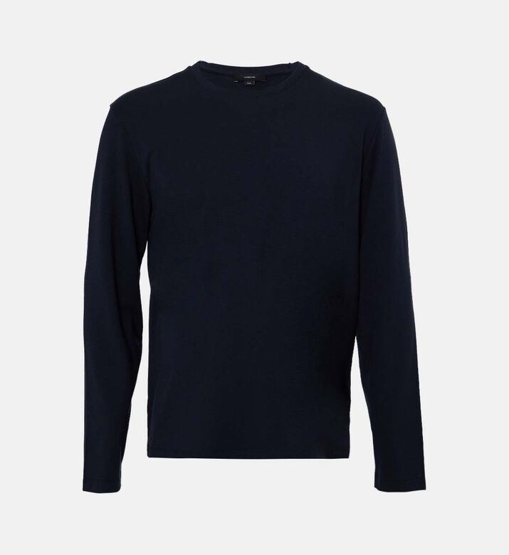 Vince Crewneck Long-sleeve Top, Packshot View
