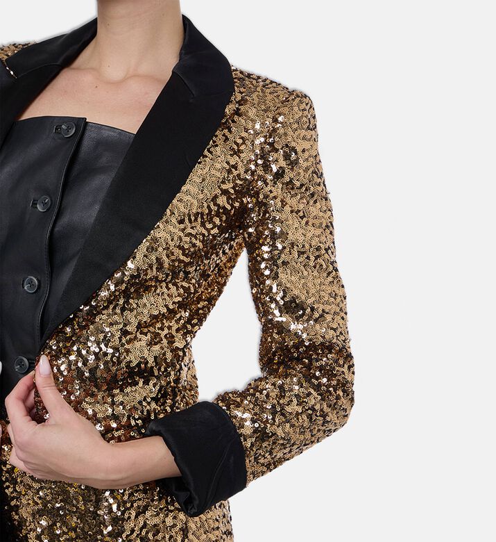 Alice and Olivia Blazer Justin, Model View