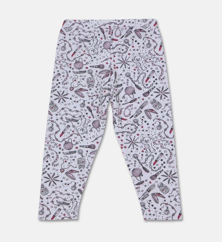 Moschino Kids All-over Print Leggings, Packshot View
