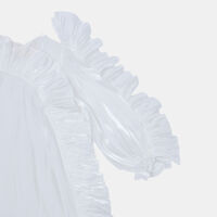 Daisies Ruffled Tulle Dress