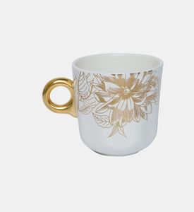 كوب بطبعة أزهار