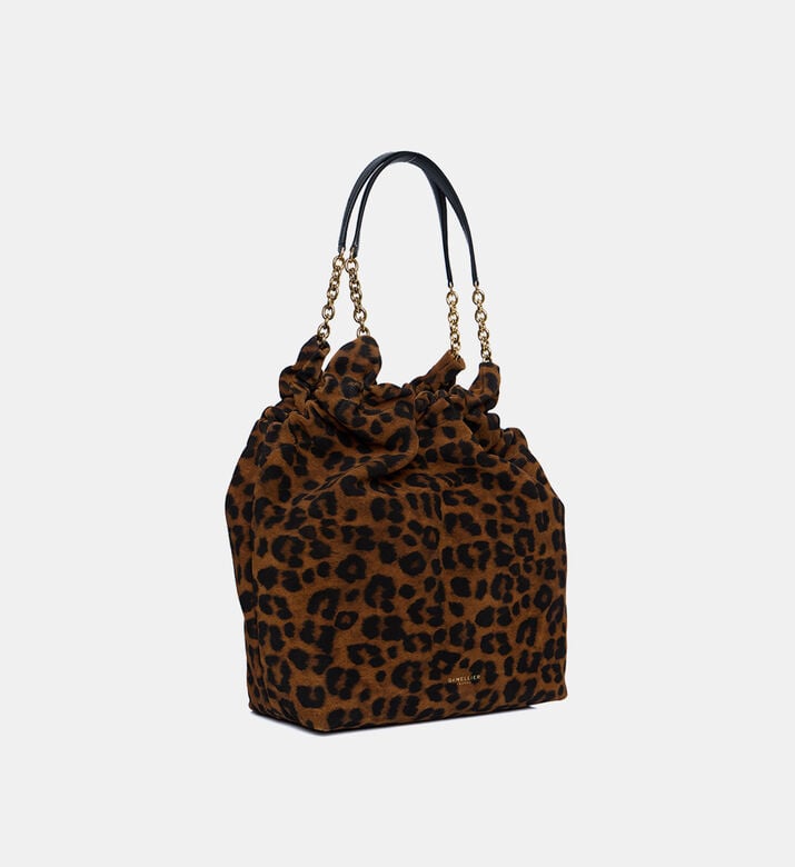 Demellier Bag Miami Leopard Suede, Packshot View Demellier Bag Miami Leopard Suede, Packshot View