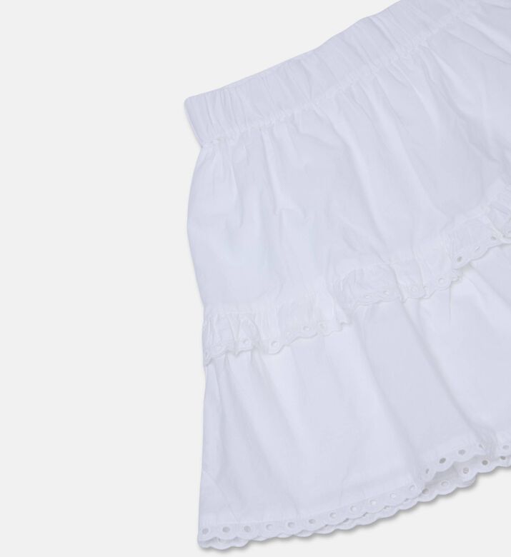 Michael Kors Lace-detail Elastic Waistband Skirt, Packshot View