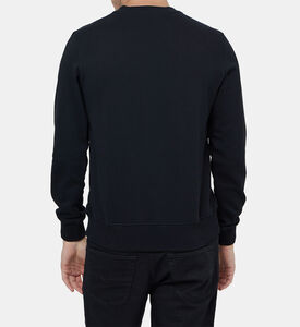 سويت شيرت قطن بطبعة لوغو