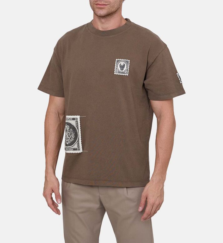 Patch Stamp Short Sleeve T-shirt