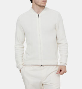 سترة بومبر بخيوط قطن نقي