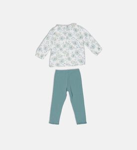Tartine et Chocolat Floral Pattern Long-sleeve Set, Packshot View