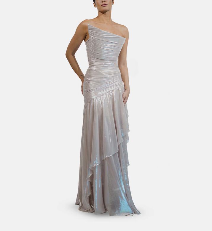 Zeena Zaki Dress Long, Model View