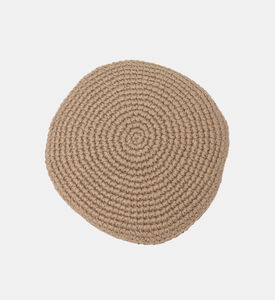 Jalsa Cotton Round Filled And Vaccumed Cushion