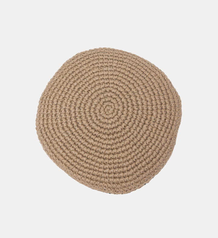 Jalsa Cotton Round Filled And Vaccumed Cushion