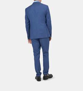 Single Breasted Wool Suit Blazer