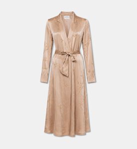 Forte-Forte Jacquard Belted Wrap Dress, Packshot View