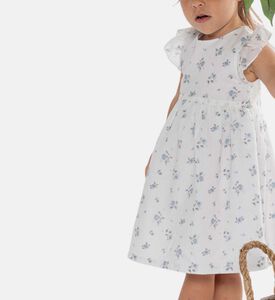 فستان أوجيني بطبعة أزهار للبنات