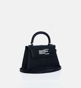 Elise Leather Top Handle Bag