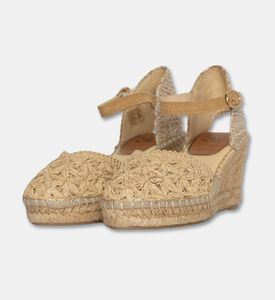 Salvi Woven Ankle-strap Wedge Sandal, Packshot View