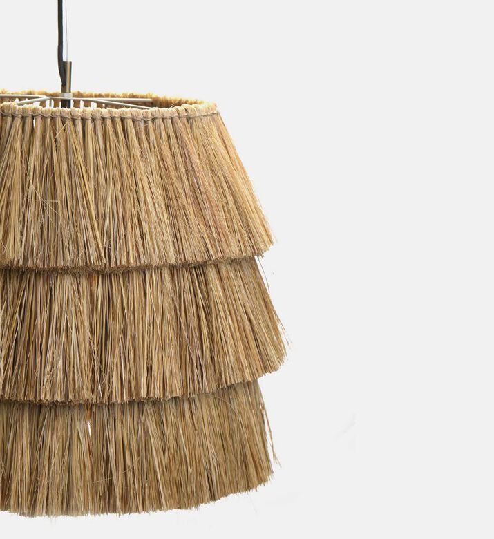 Home Deco and More Foonse Cane Skirt Lamp Pendant, Packshot View