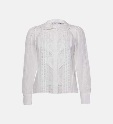 Cotton Lace Blouse