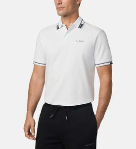 Cuffs Contrasted Tipping Polo Shirt