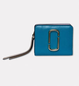 Marc Jacobs The Snapshot Mini Compact Wallet, Blue, Packshot View