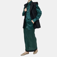 Gabardine Sleeveless Tailored Vest