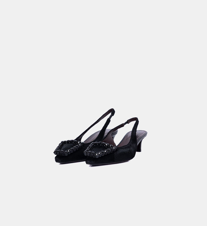 Roberto Festa Kitten Heel Slingbacks, Packshot View