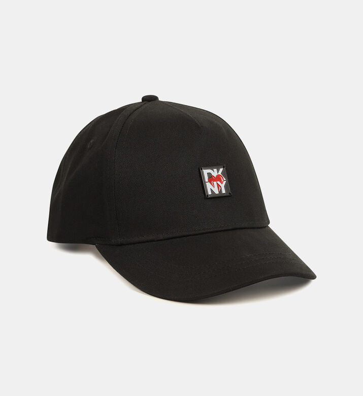 Rubber-effect Logo-label Cap