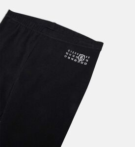 Numeric-print Regular-fit Pants