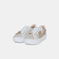Logo Embroidered Sneakers