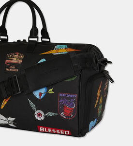 Sprayground All-over Patches Design Duffle Bag, Packshot View
