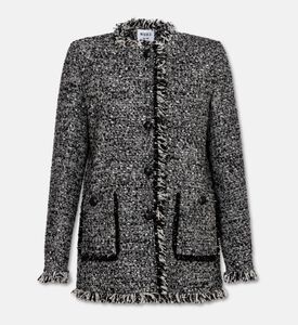 Weill Fringed Tweed Jacket, Packshot View