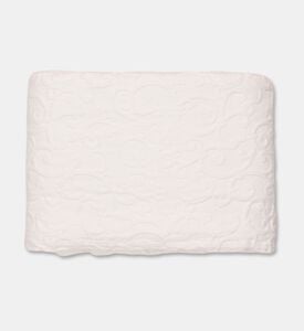 Philipp Plein Rectangular Shape Bed Cover, White, 270x260-cm, Packshot View