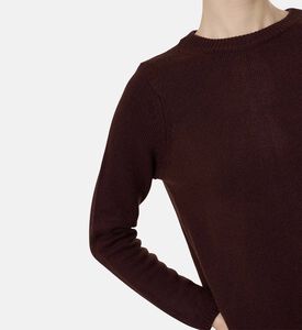 Ba and Sh Zip Fastening Long-sleeve Mini Dress, Model View