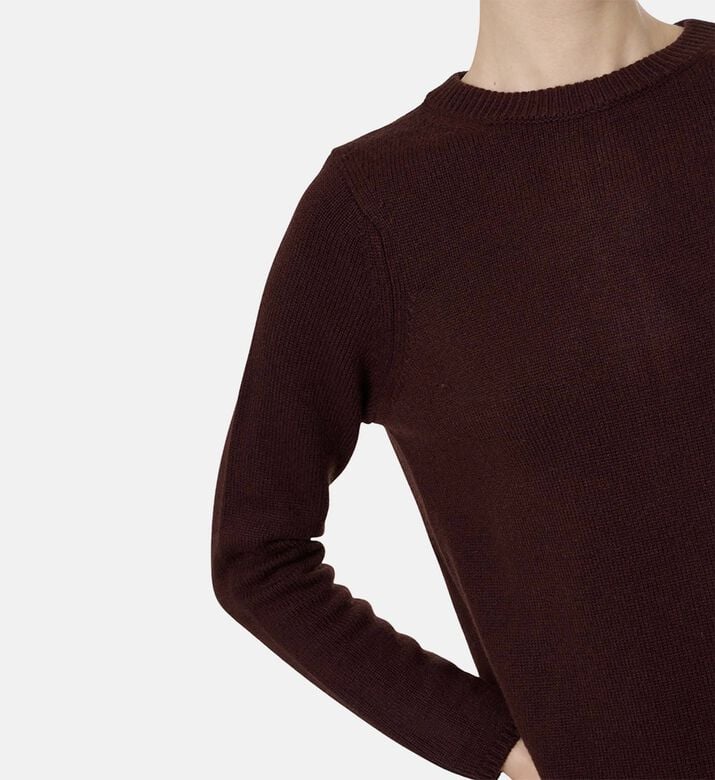 Ba and Sh Zip Fastening Long-sleeve Mini Dress, Model View